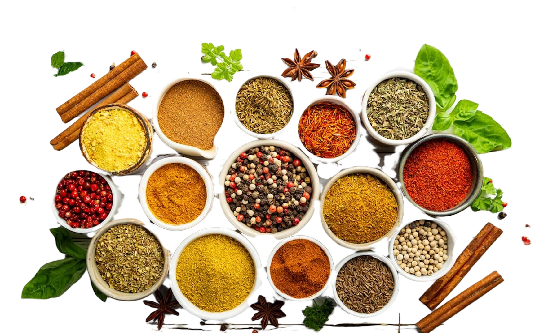 Spices background